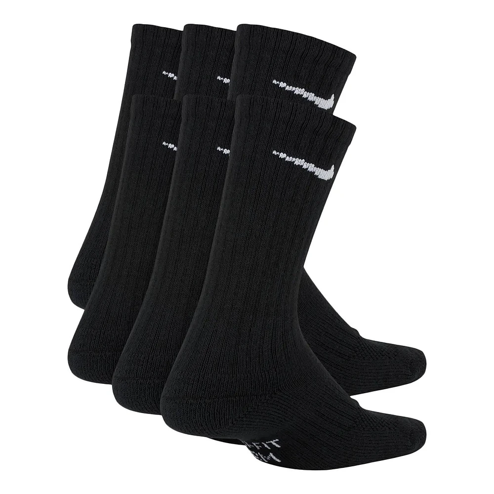 Kids' Everyday 6 Pack Crew Socks