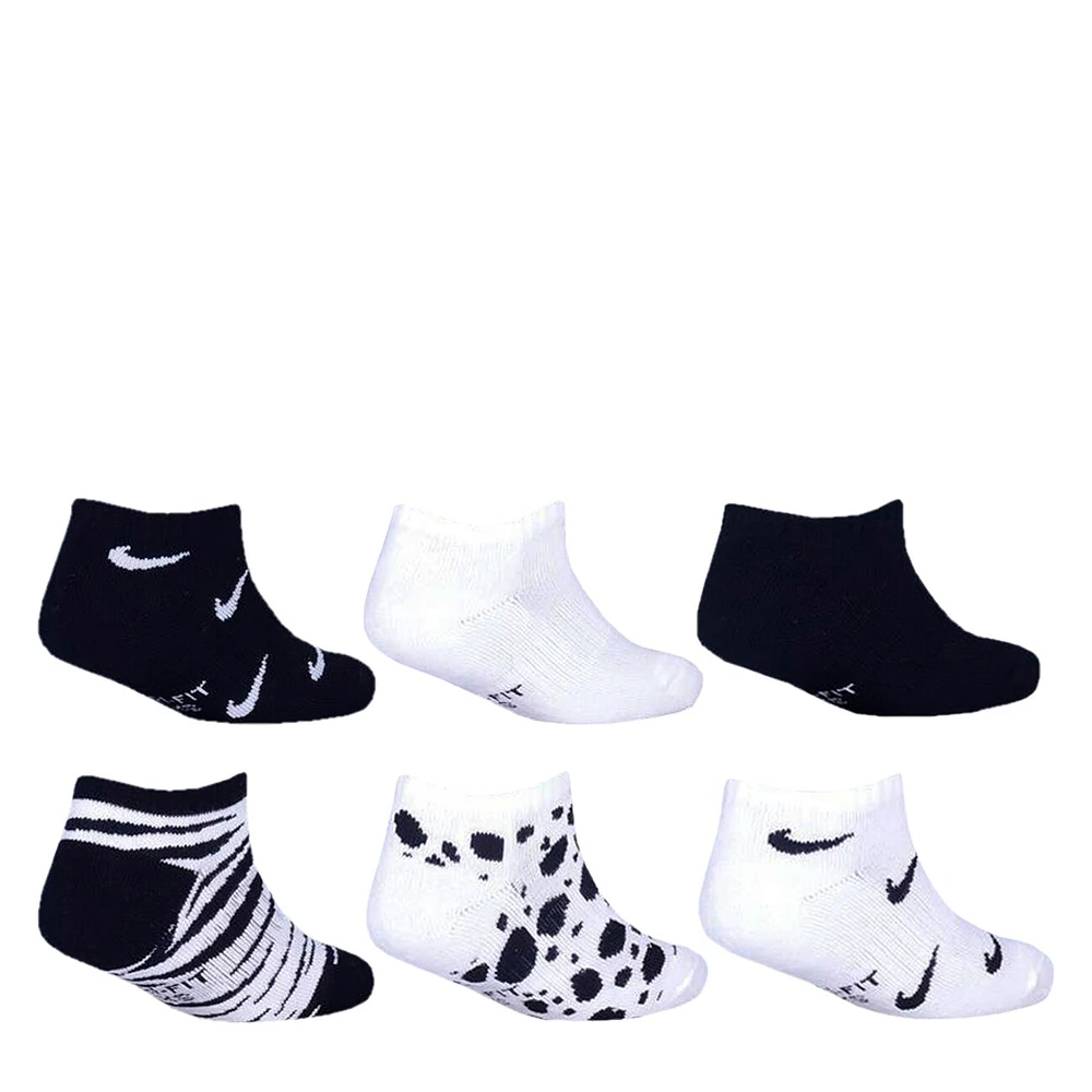 Girls' NHN No Show Socks - 6 Packs