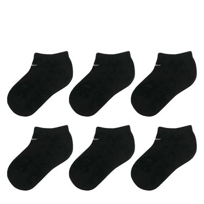 Kids' 6-Pack Cushioned Ankle Socks