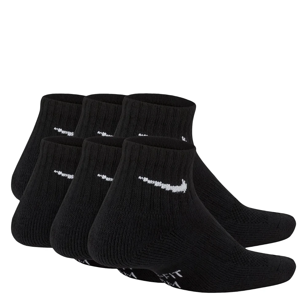 Kids' 6 Pack Everyday Quarter Socks