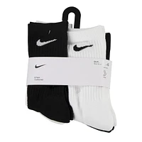 Kids' 6-Pack Cushioned Crew Socks