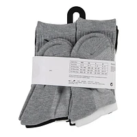 Kids' 6-Pack Cushioned Crew Socks