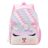 Bella Hearts Daisy Butterfly Glitter Large Backpack