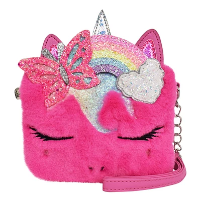 Kids' Miss Gwen Unicorn Plush Crossbody Bag