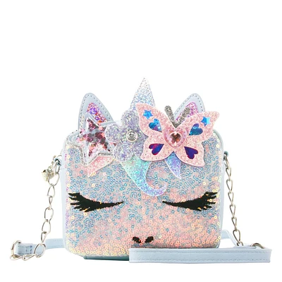 Miss Gwen Unicorn Sequins Crossbody Bag