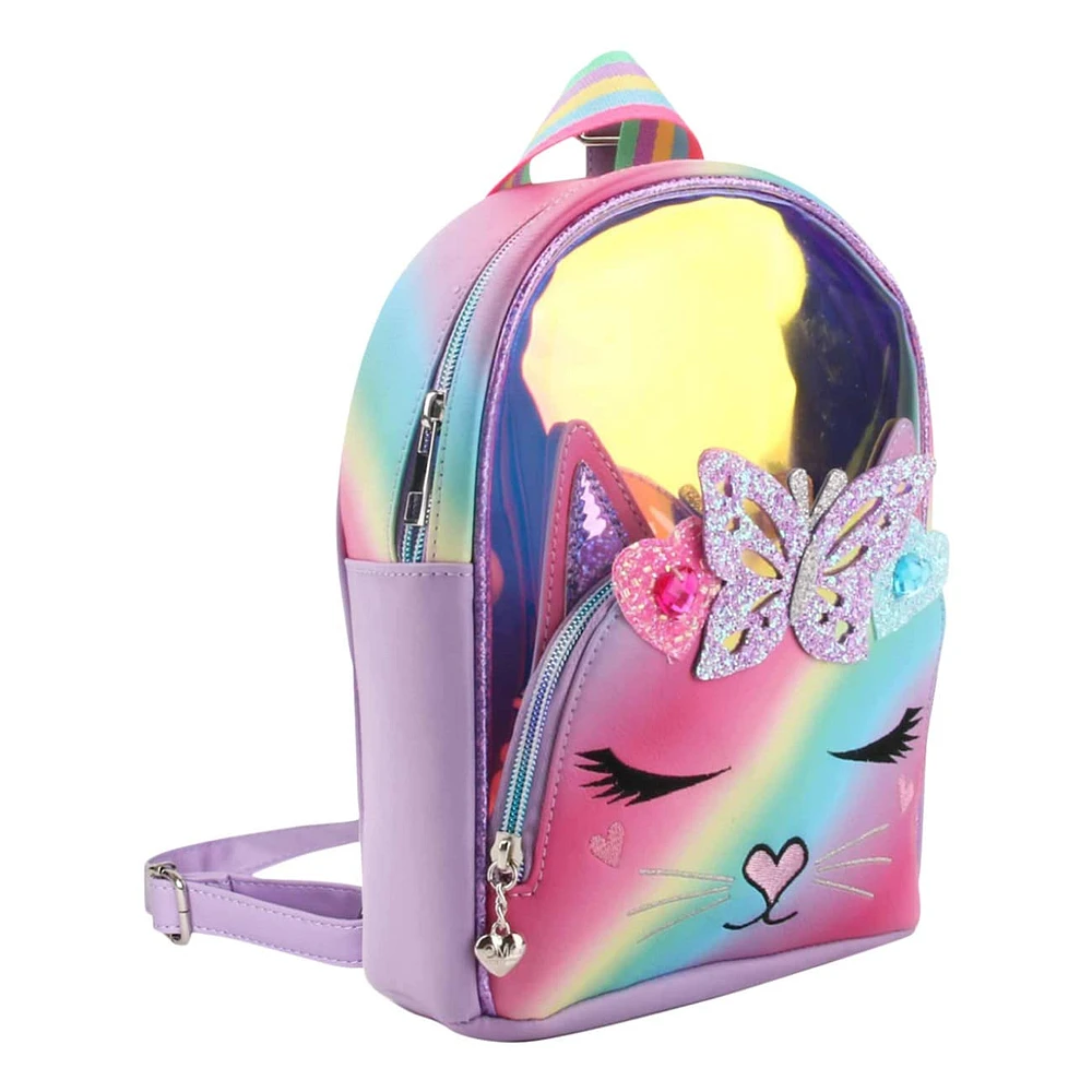 Kids' Bella Clear Rainbow Crown Mini Backpack