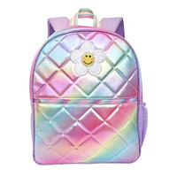 Daisy Rainbow Glow Holo Quilted Backpack and Pencil Case