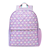 Kids' Heart Large Backpack and Stuff Pouch Set