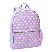 Kids' Heart Large Backpack and Stuff Pouch Set