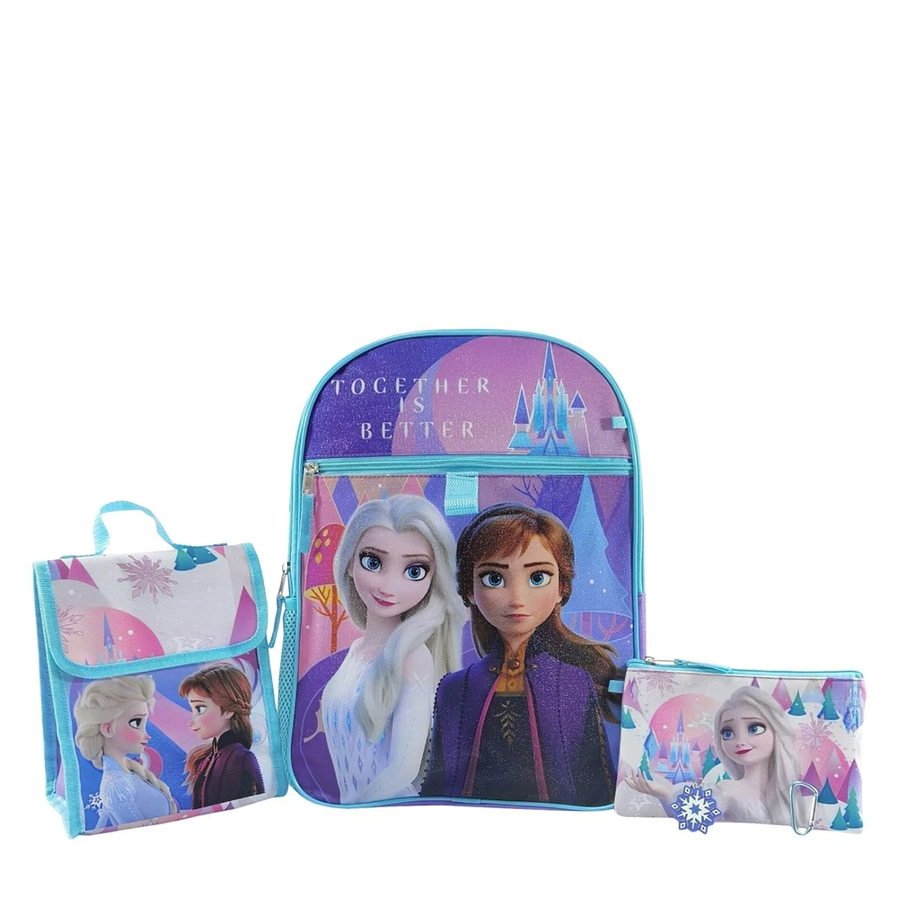 Kids' Backpack & Lunch Box 5pc Set