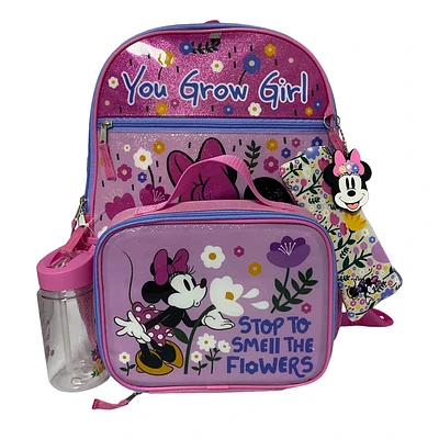 Kids' Minnie Mouse 5 Piece Backpack Set