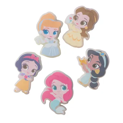 Light-Up Disney Princess Jibbitz Charms - 5 Pack