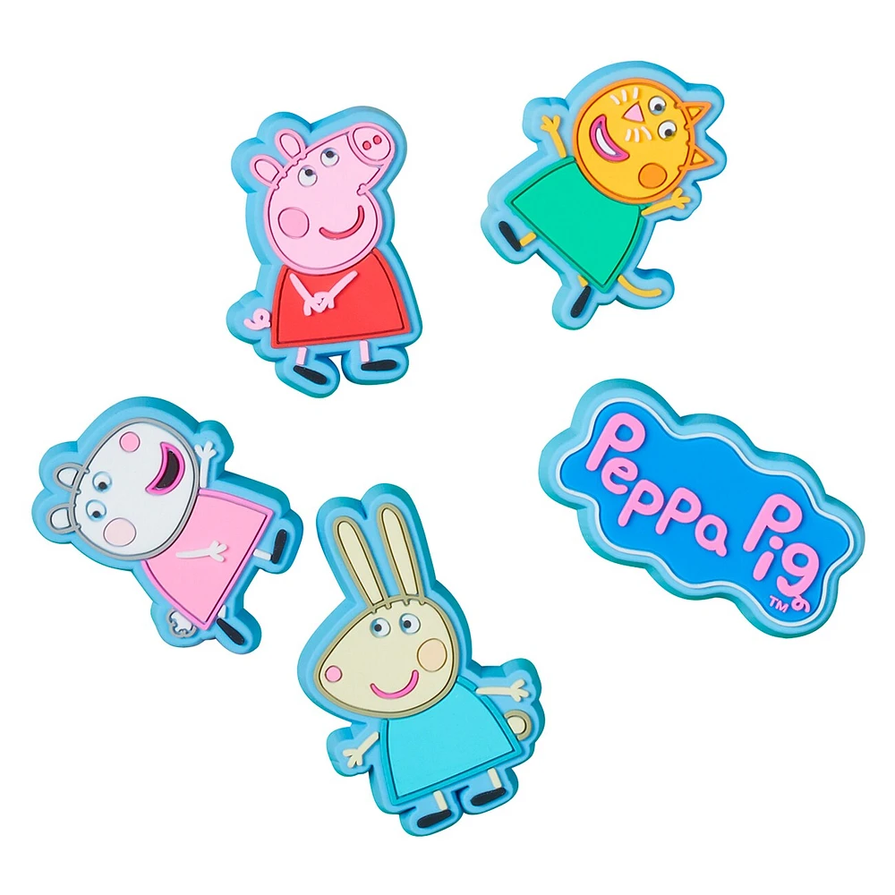 Peppa Pig Jibbitz Charms - 5 Pack