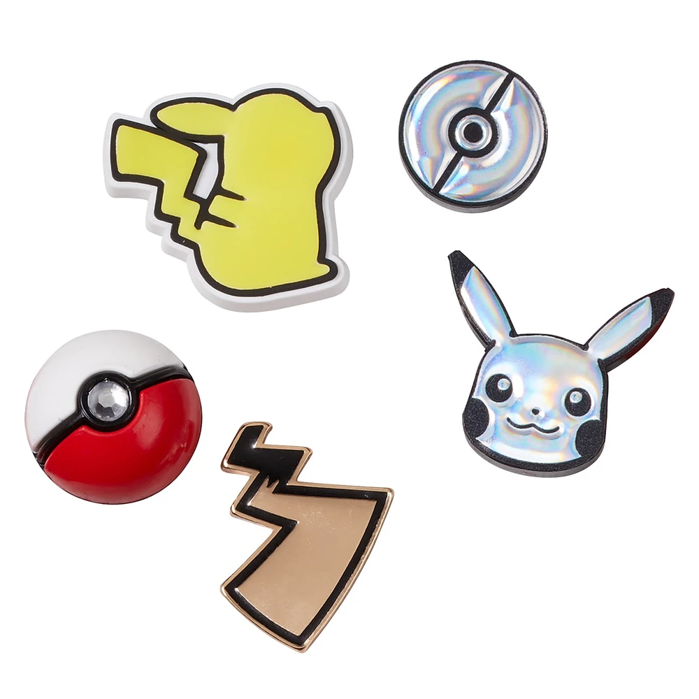 Elevated Pokemon Jibbitz Charms - 5 Pack