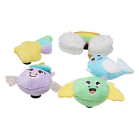 Magical Plush Friends Jibbitz Charms - 5 Pack