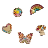 Rainbow Festival 3D Jibbitz Charms - 5 Pack