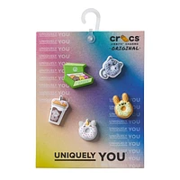 Coffee & Donuts Jibbitz Charms - 5 Pack
