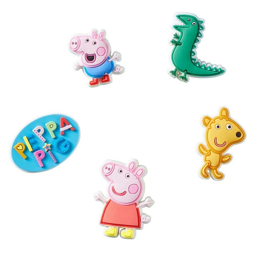 Peppa Pig Jibbitz Charms - 5 Pack