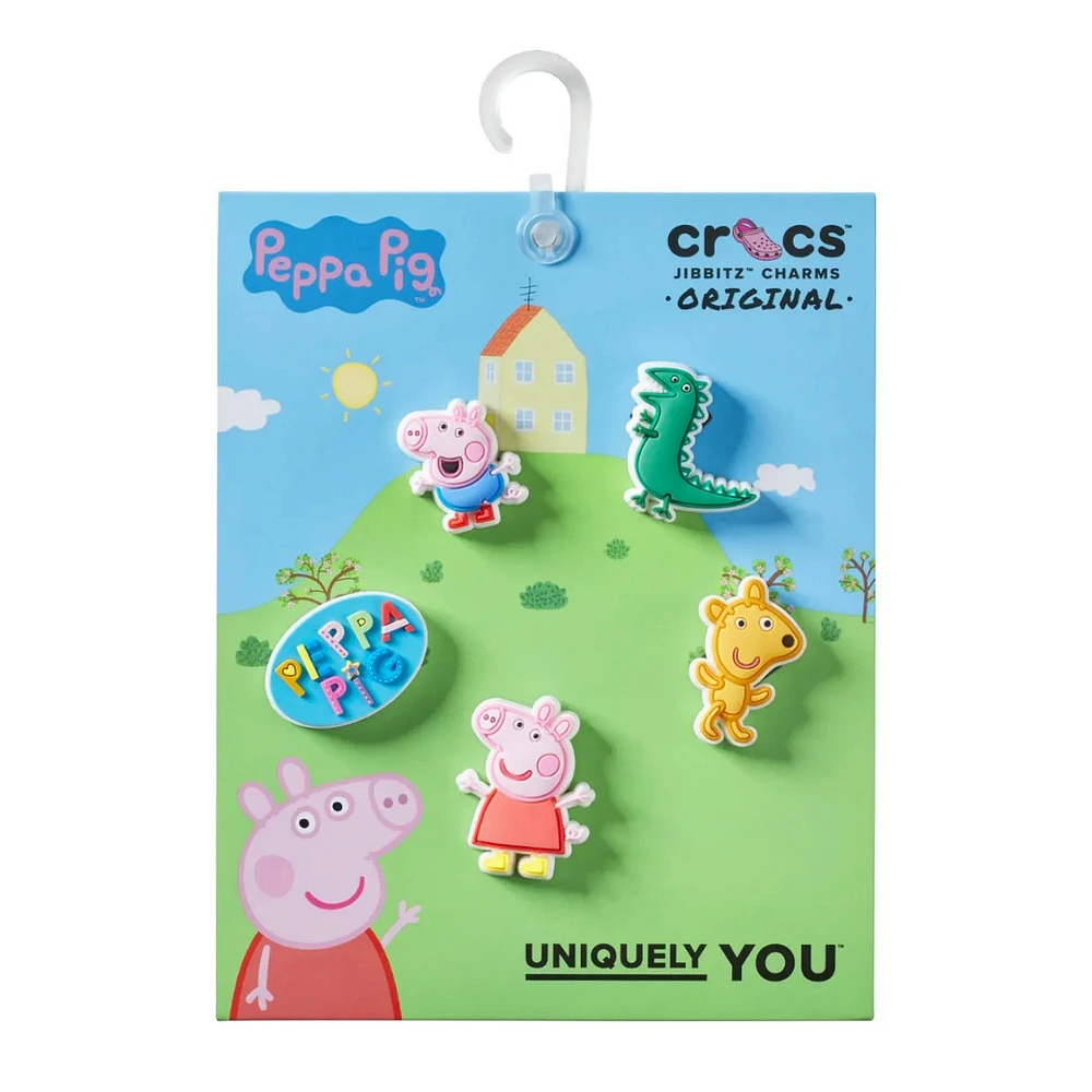 Peppa Pig Jibbitz Charms - 5 Pack