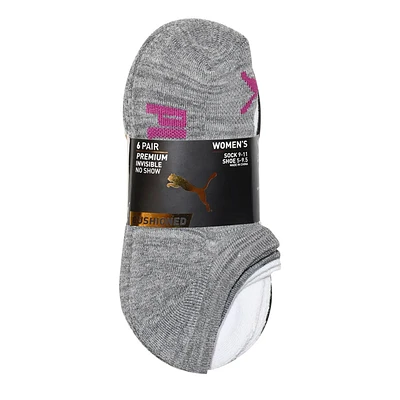 Women's 6-Pack No Show Socks