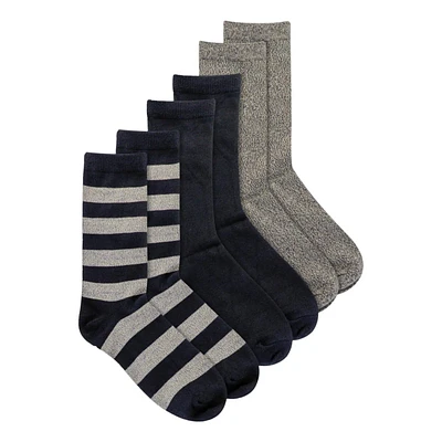 Women's 2-Pack Snow Day Double Layer Crew Socks