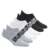 6 Pack No-Show Liner Socks