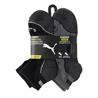 Men's 6-Pack Training Quarter Crew Socks