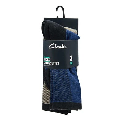 Men's 3-Pack Half Cushion Crew Socks