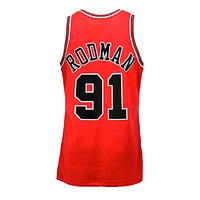 Men's Chicago Bulls NBA Dennis Rodman Classic Swingman Throwback Jersey