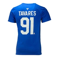 Men's Toronto Maple Leafs NHL John Tavares Authentic Stack T-Shirt