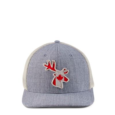 Deer Animal Collection Curved Trucker Canada Cap