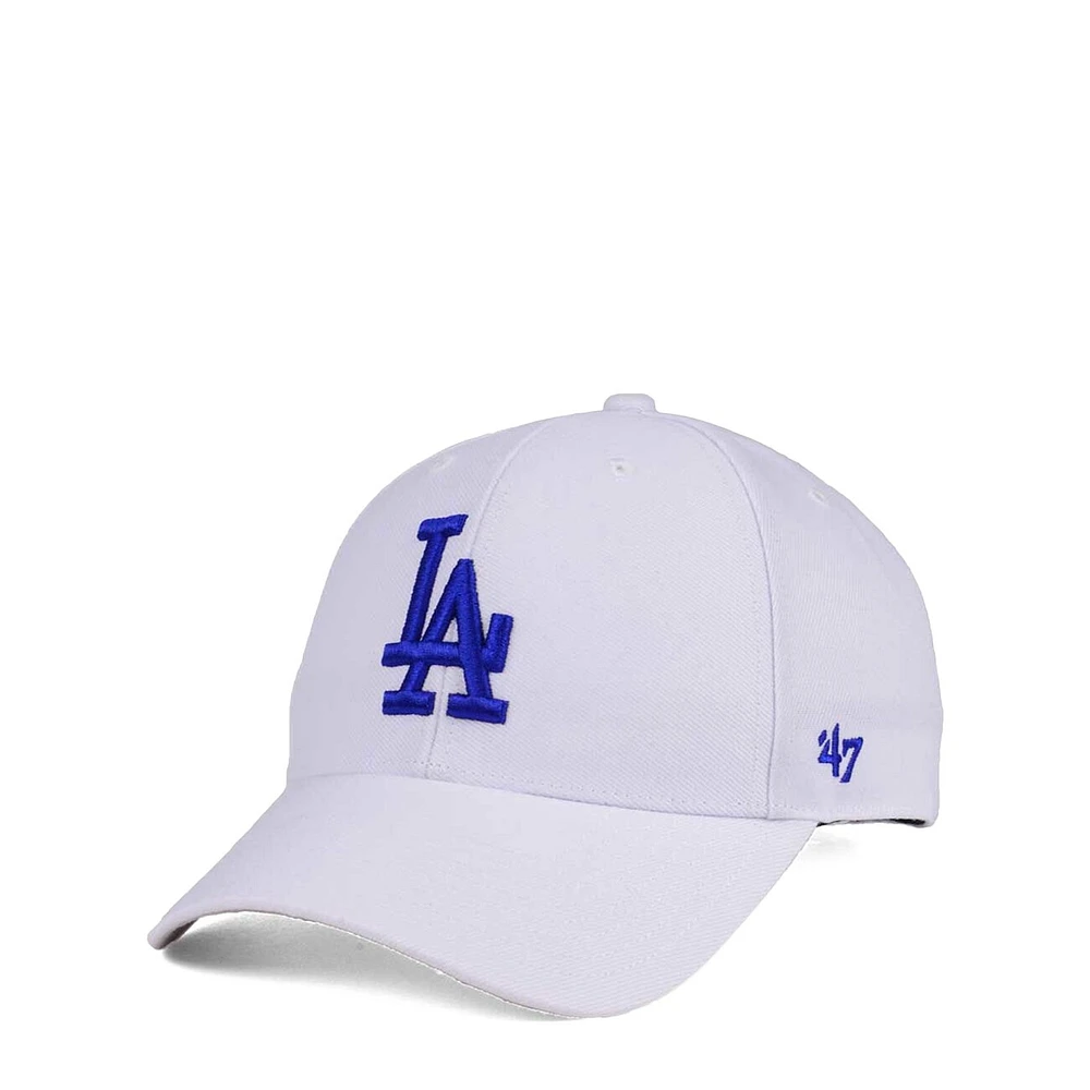 Los Angeles Dodgers MLB White MVP Adjustable Cap