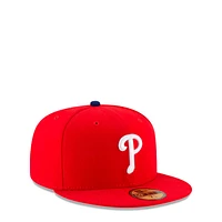 Philadelphia Phillies MLB Authentic Collection Game Fitted Cap