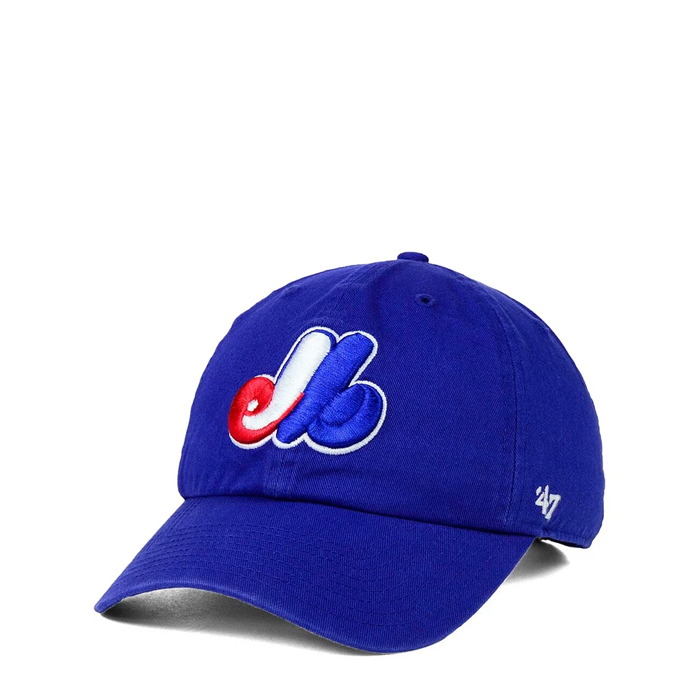 Montreal Expos MLB Cooperstown Clean Up Adjustable Cap