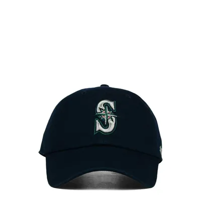 Seattle Mariners MLB On-field Replica Clean Up "S" Adjustable Hat