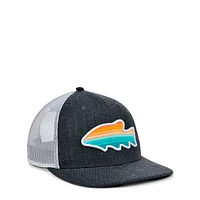 Generic Fish Collection Curved Trucker Snapback Cap