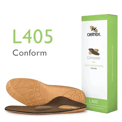 Men's L405 Compete Orthotics with Metatarsal Support