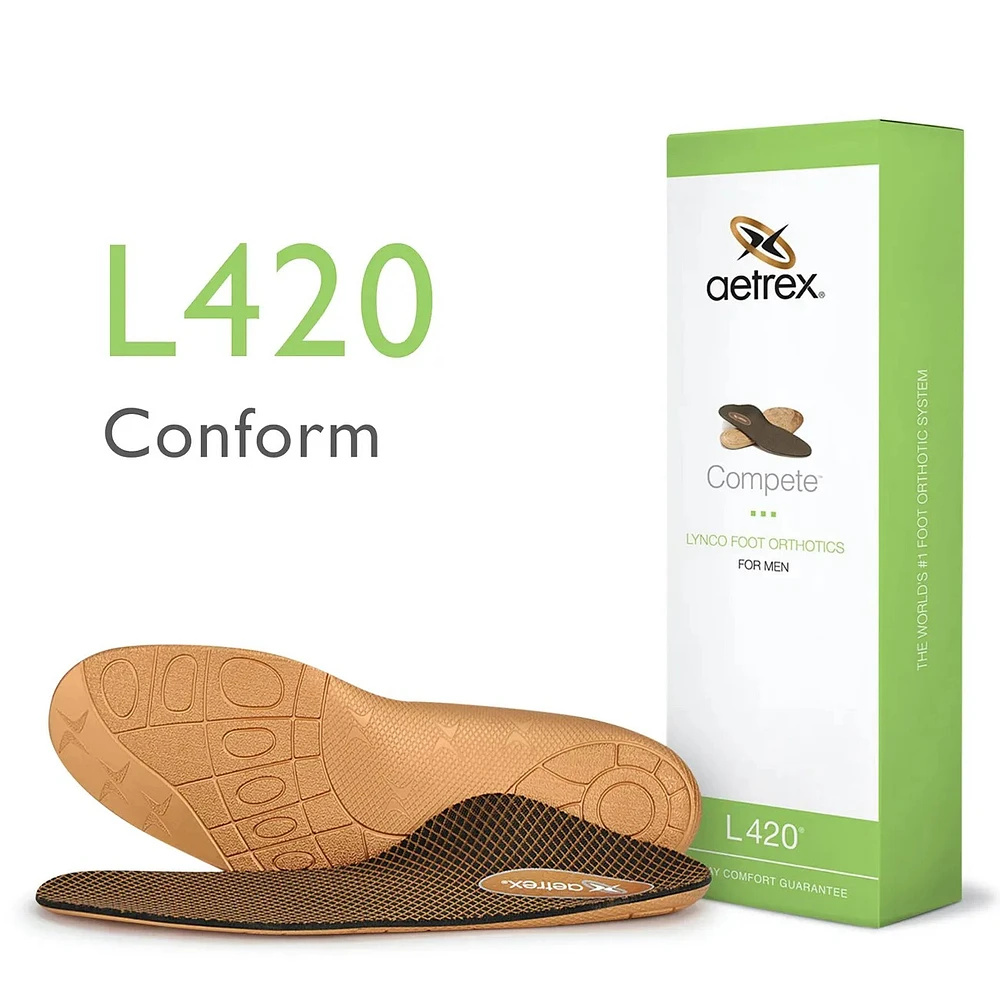 Men's L420 Compete Posted Orthotics