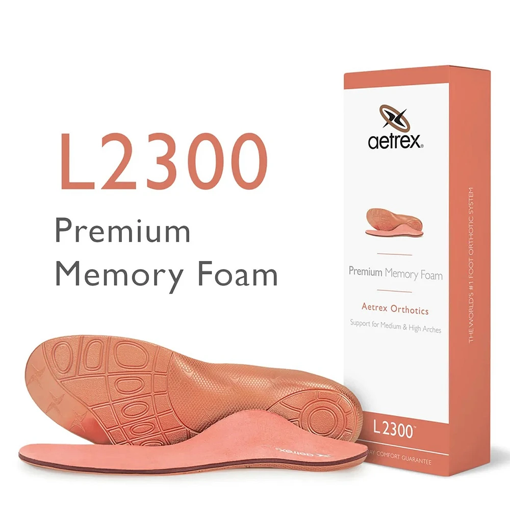 Women's L2300 Premium Memory Foam Orthotics