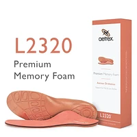 Women's L2320 Premium Memory Foam Posted Orthotics