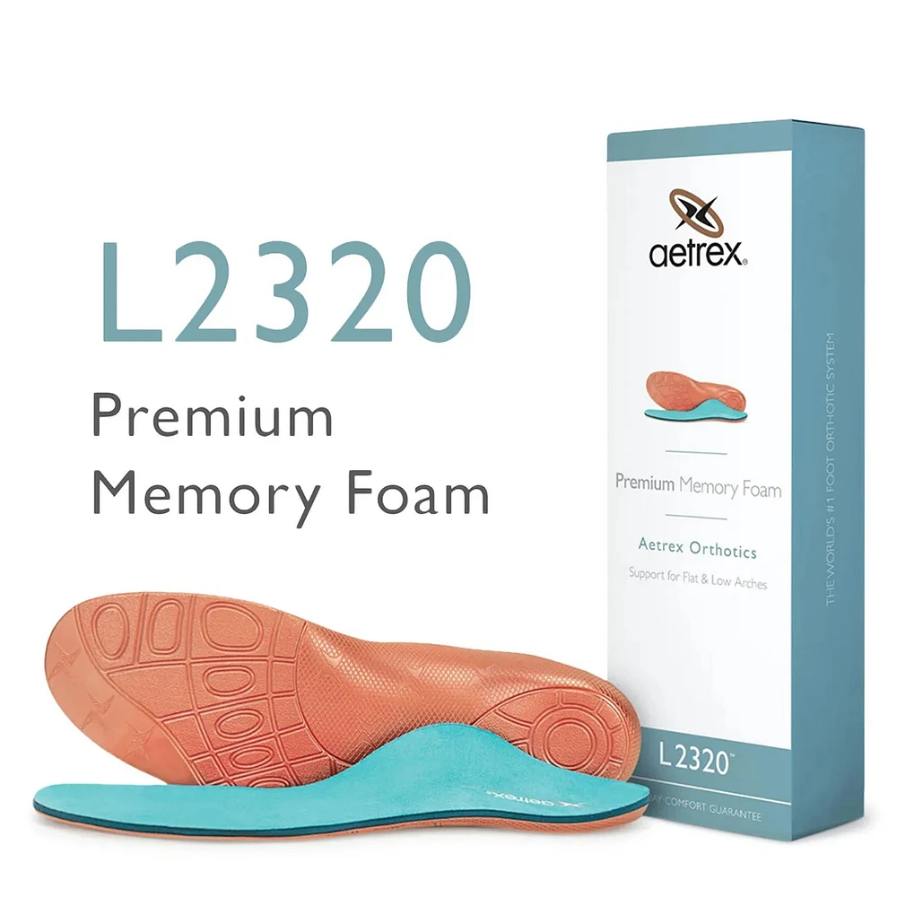 Men's L2320 Premium Memory Foam Posted Orthotics