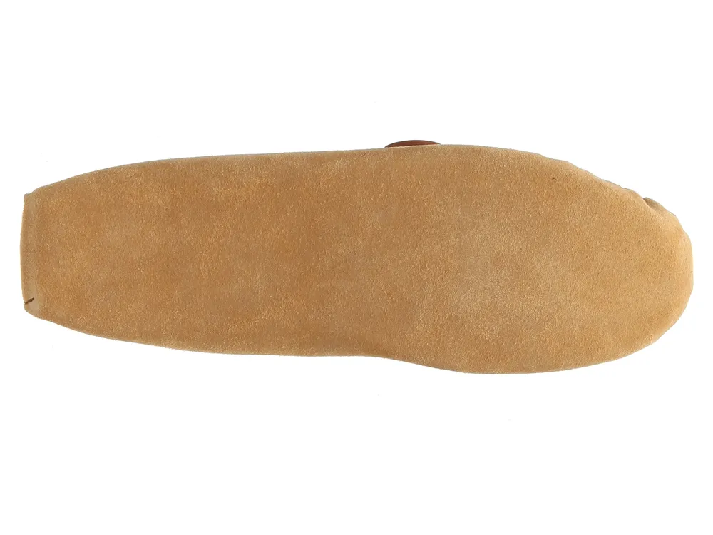 Leather Laced Slipper