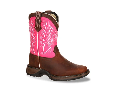 Let Love Fly Western Cowboy Boot - Kids'