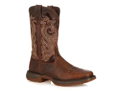 Steel Western Cowboy Boot
