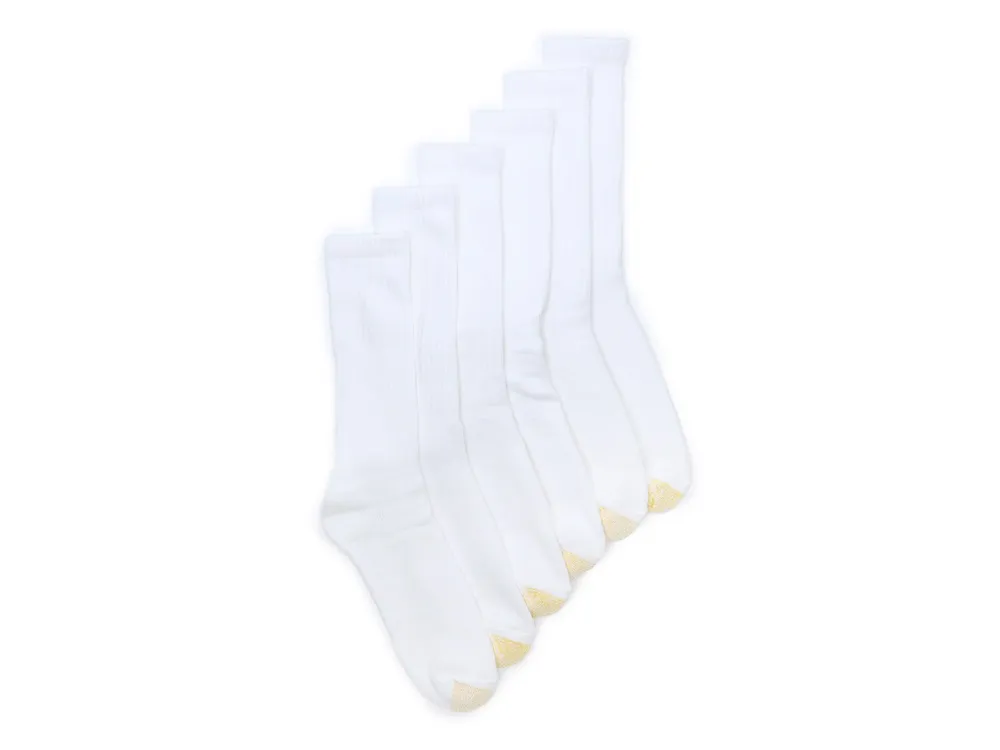 Harrington Men's Crew Socks - 6 Pack