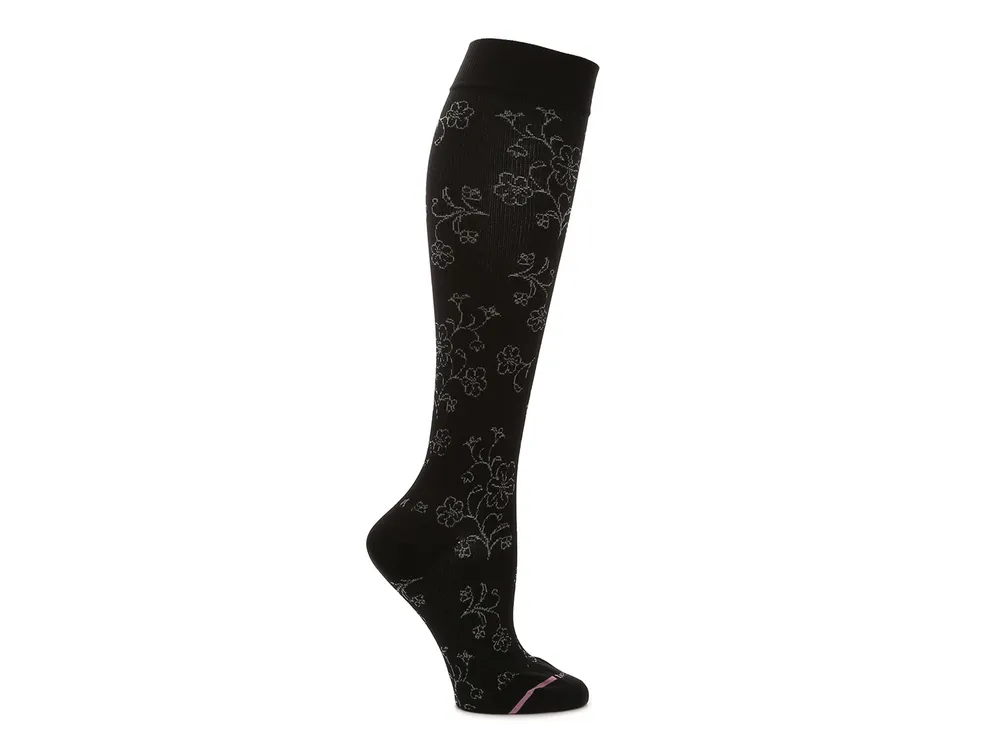 Floral Women's Compression Knee Socks