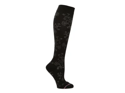 Floral Women's Compression Knee Socks