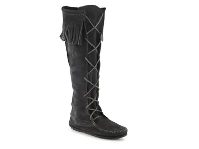 Front Lace Up Western Boot