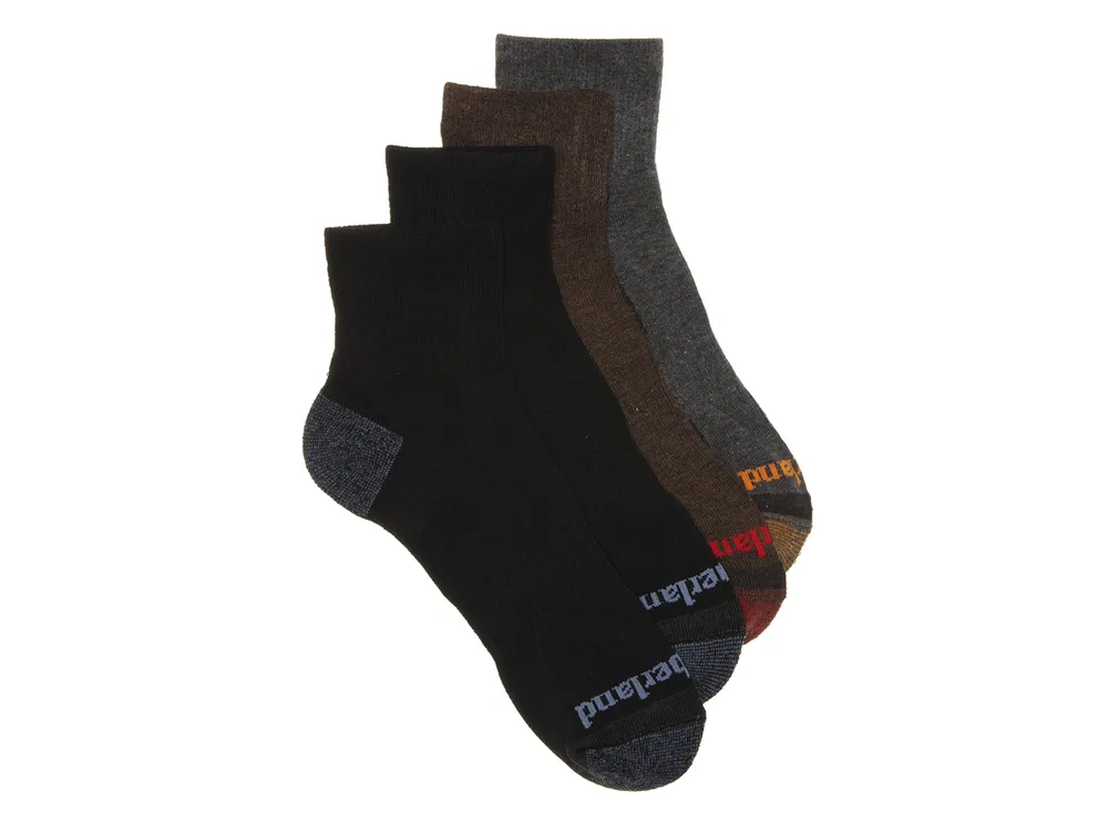 Cushioned Men's Ankle Socks - 4 Pack