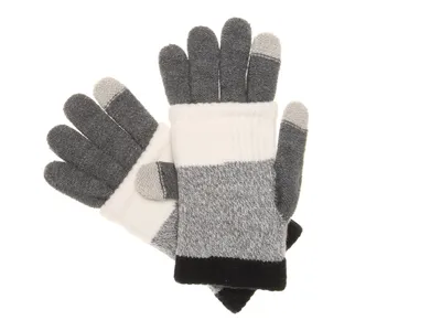 Multi Stripe Women's Touch Screen Gloves